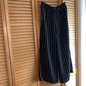 Angie wide leg crop summer pant palazzo